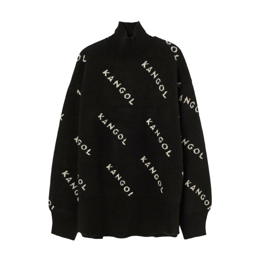 KANGOL x H&M Black and White Knit Sweater Size Medium BRAND NEW IN BAG w/tags! - Picture 5 of 12